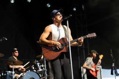 The Fray performing on stage