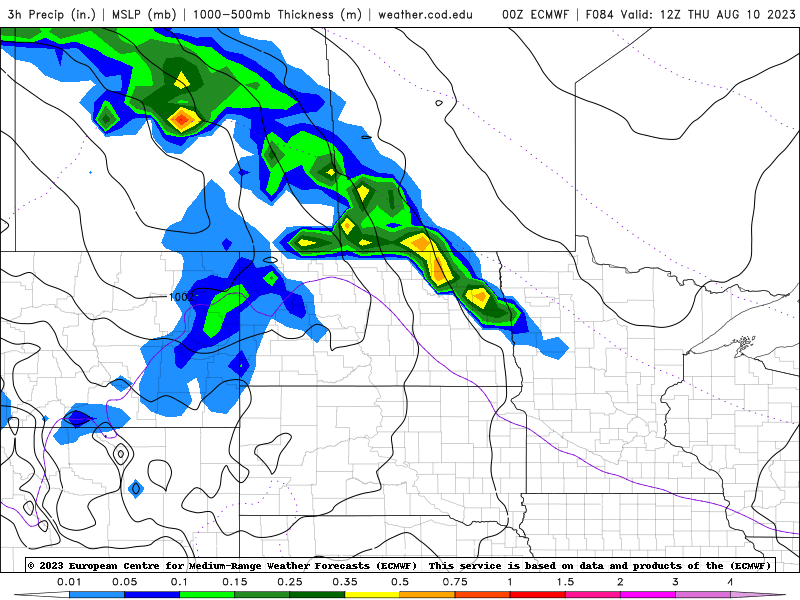 thu precip
