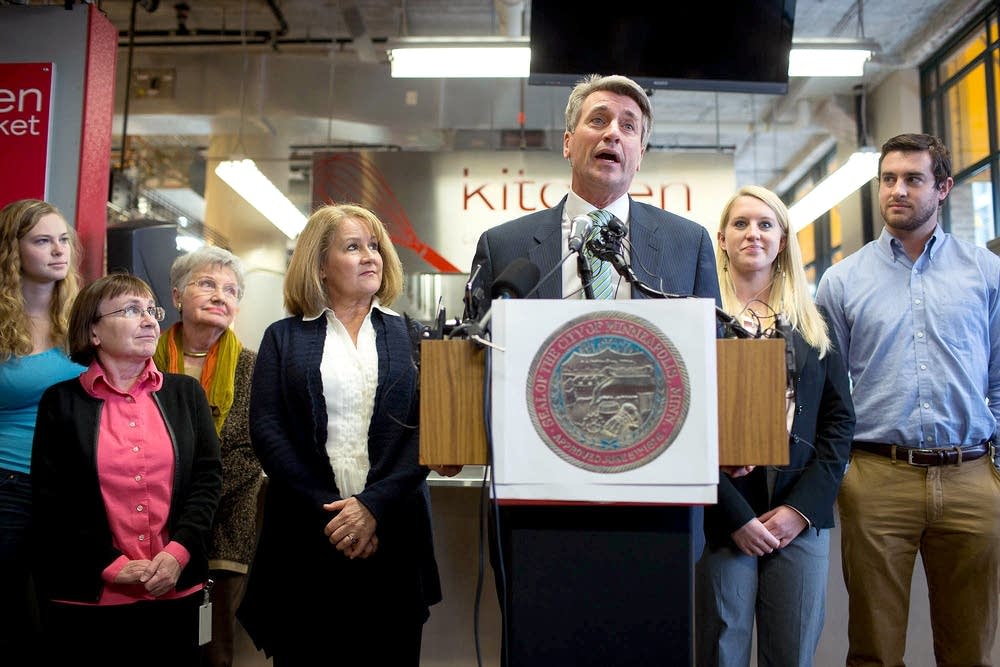 Rybak Won T Seek 4th Term As Mayor Of Minneapolis Minnesota Public Radio News