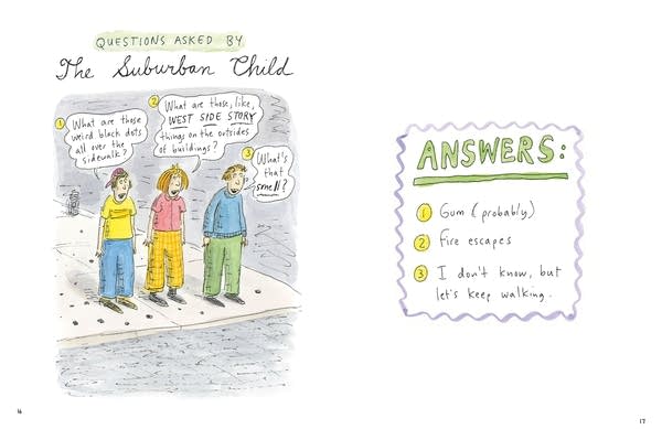 'Going into Town,' by Roz Chast, gives basic advice for visitors to NYC.