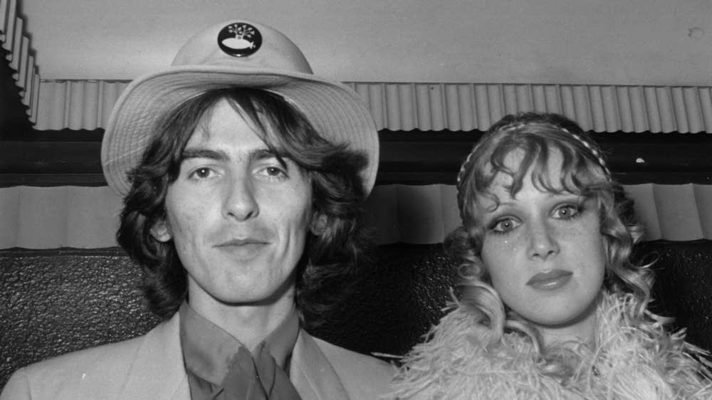 George Harrison and Pattie Boyd in 1968