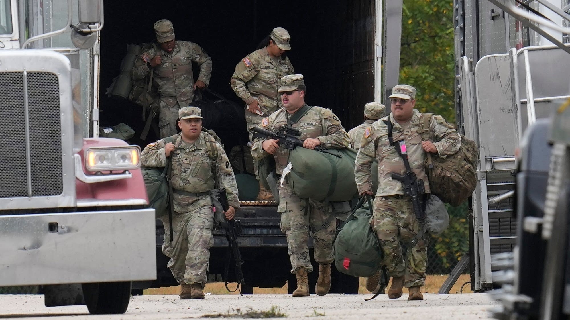 The legal and political questions surrounding Trump's deployment of National Guard troops