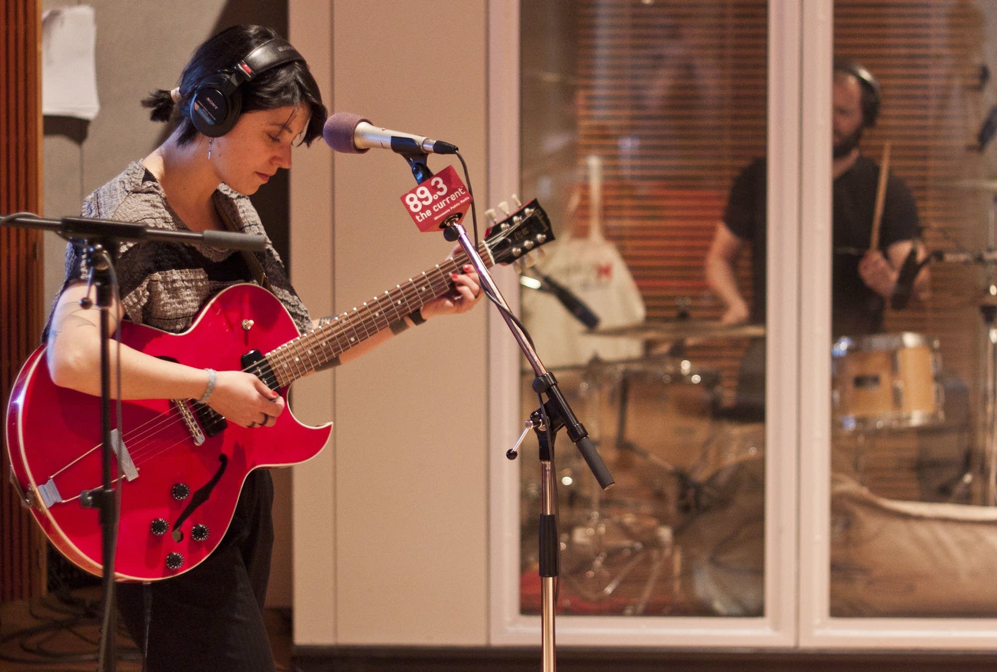 Sharon Van Etten performs live in The Current studios The Current