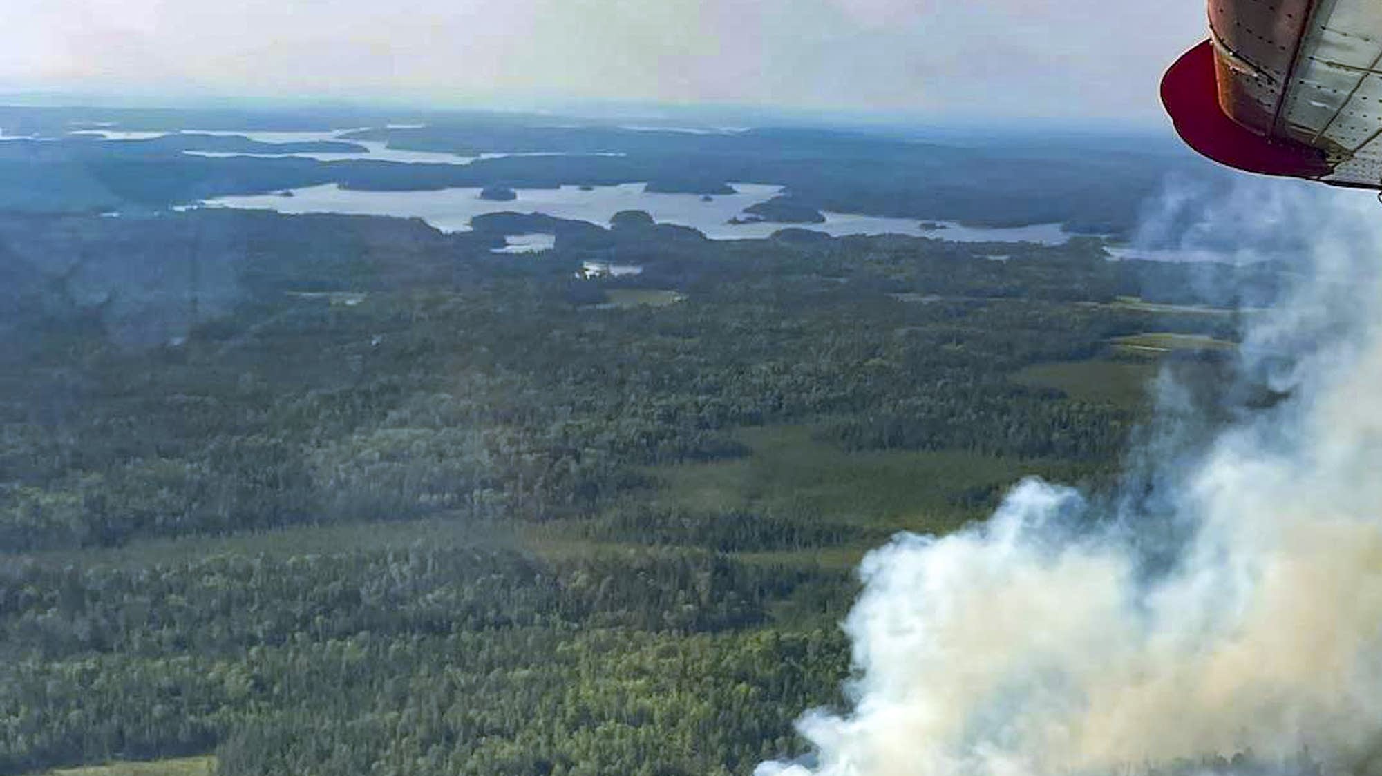 Gov. Walz says Minnesota should brace for an active wildfire season as BWCA fires rage