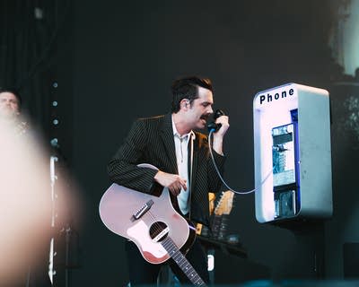 the band lord huron performing on stage