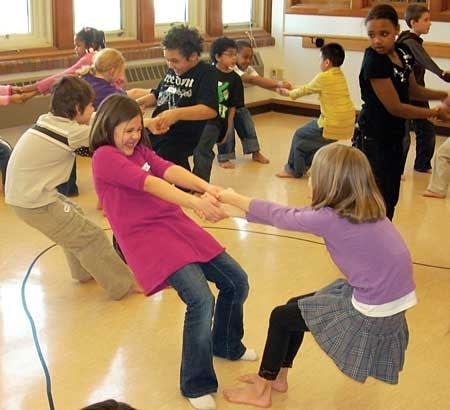 Dancing to learn physics?