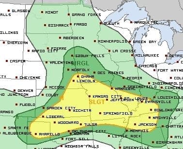 Severe weather risk for Sunday and Sunday night