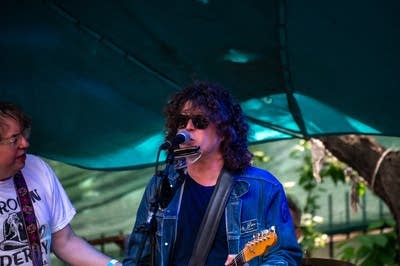 people playing music outdoors