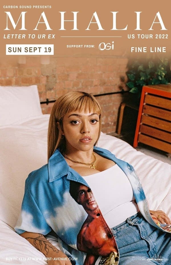 Mahalia will perform at the Fine Line on Monday, September 19