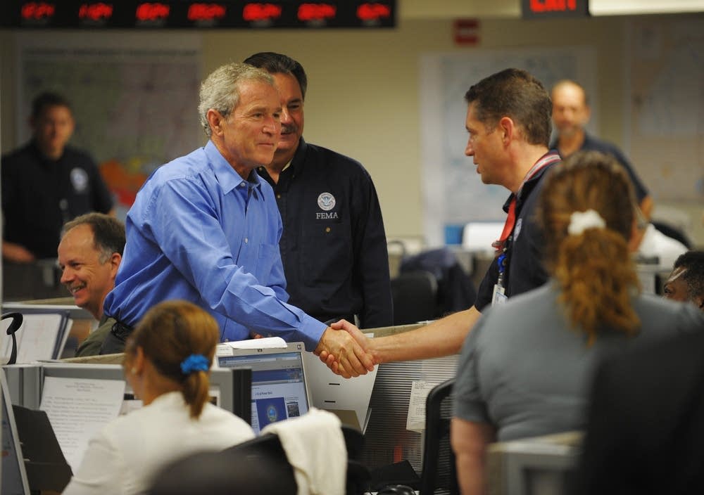 Bush at FEMA