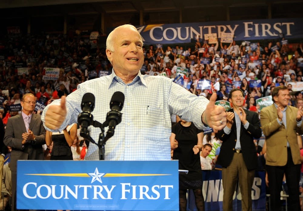 John McCain campaigning in Florida