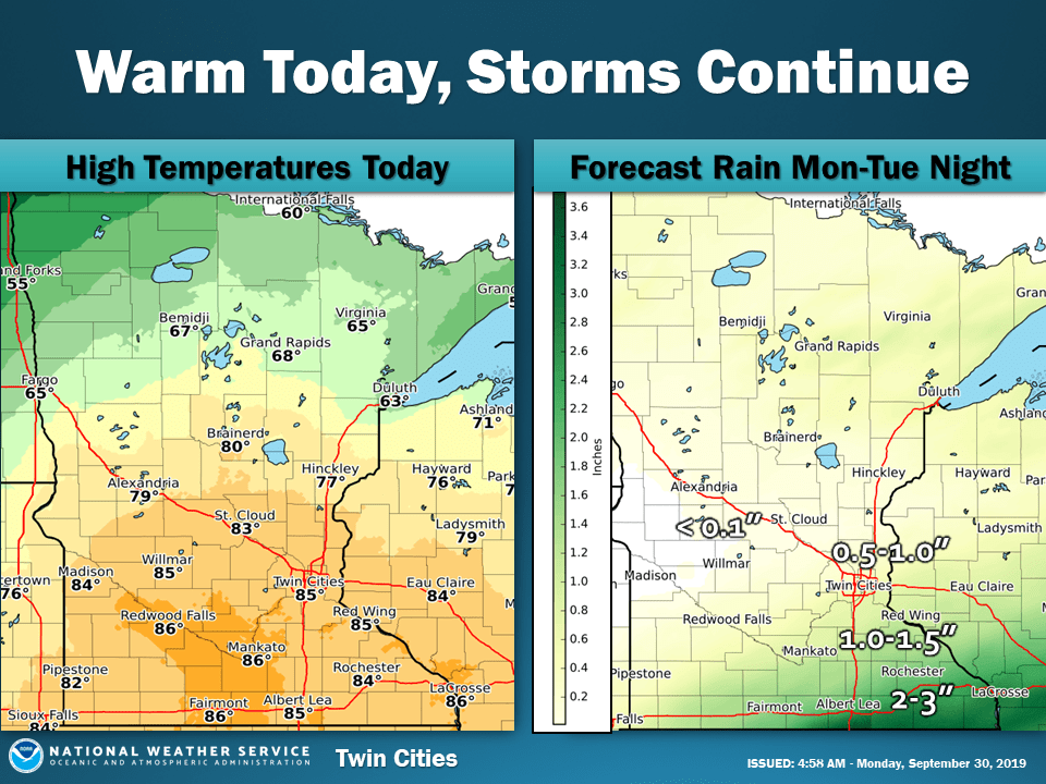 July flashback: Steamy summer air mass brings 80s, heavy rainfall