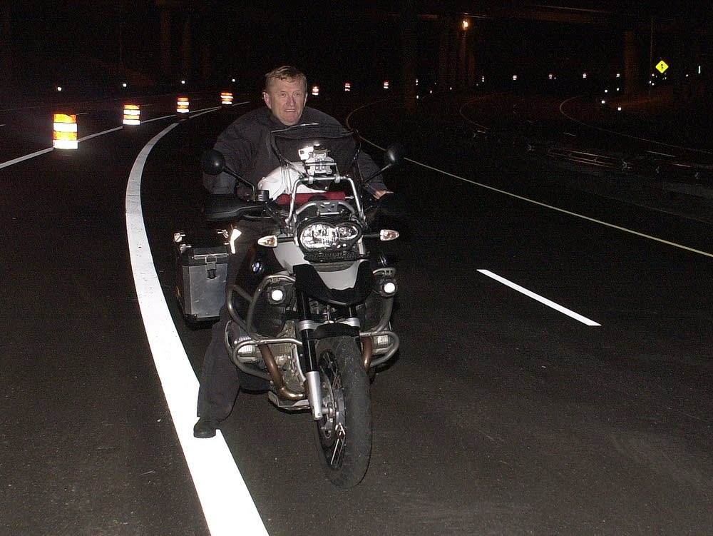 Motorocylist Doug Dokken