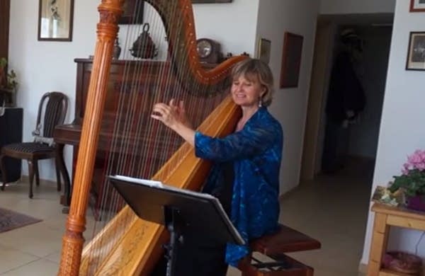 Poster Harpist Sunita Staneslow