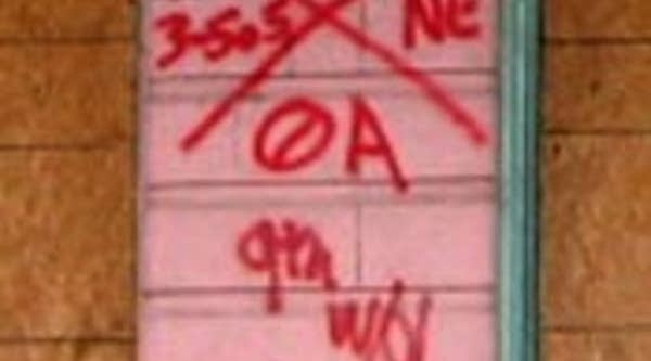 A pink house in New Orleans still displays the X with coded numbers that rescue teams used to indicate when the house was searched and how many bodies were found after Hurricane Katrina. It's a scar that still marks tens of thousands of homes across the city.