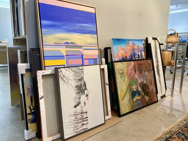 Dropped off art work