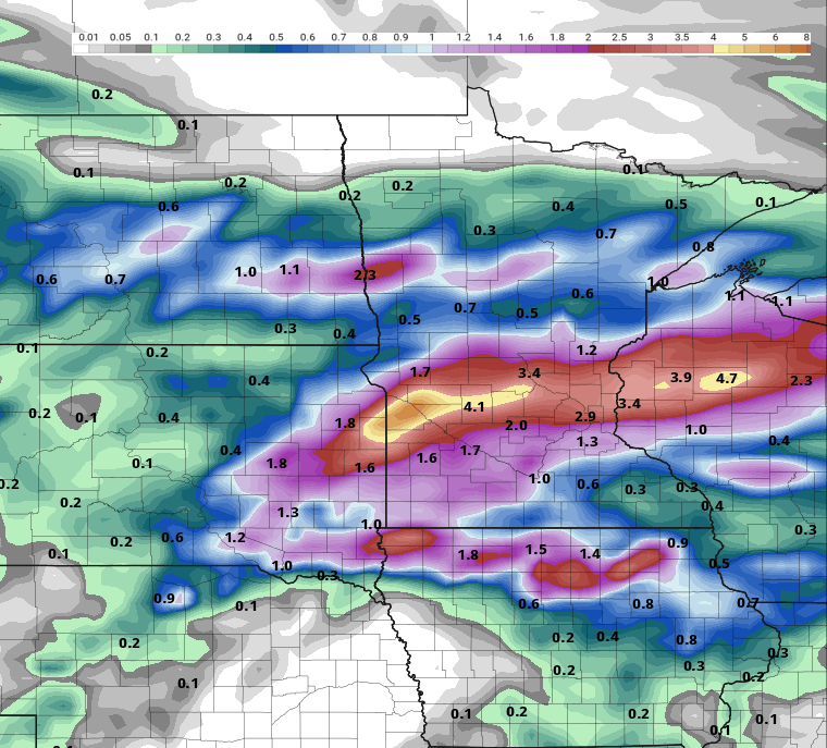 GFS QPF