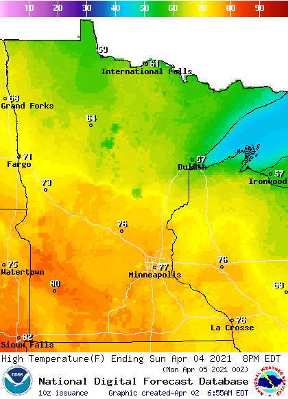 weather graphic