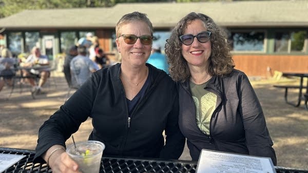 During her time out of work, Emily Vasiliou (right) said she began to learn Italian, reacquainting herself with her new (old) city and figuring out how she will begin this new path in life.