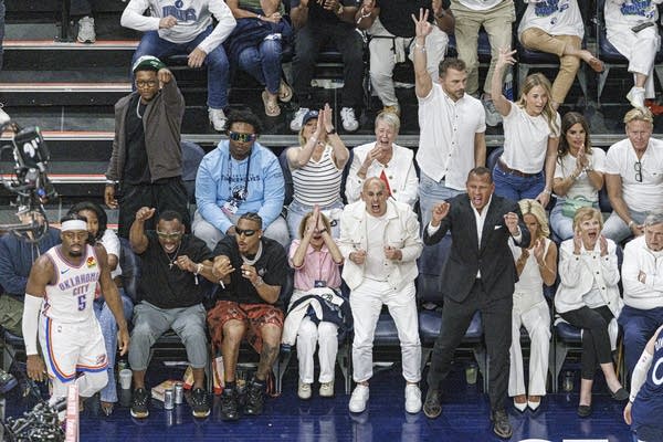 NBA basketball Western Conference Finals playoff series between the Minnesota Timberwolves and Oklahoma City Thunder