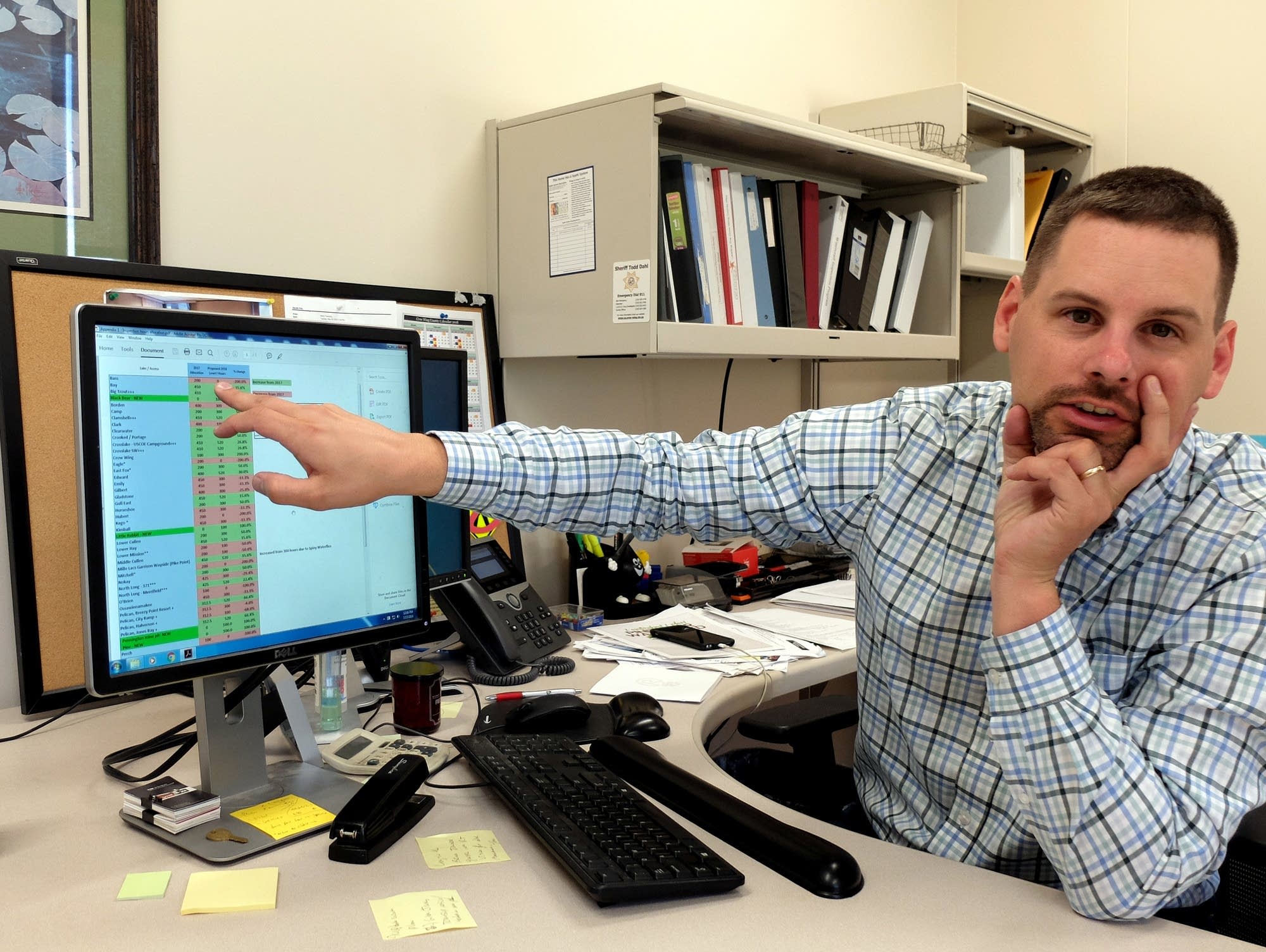 Crow Wing County Environmental Services Supervisor Jake Frie