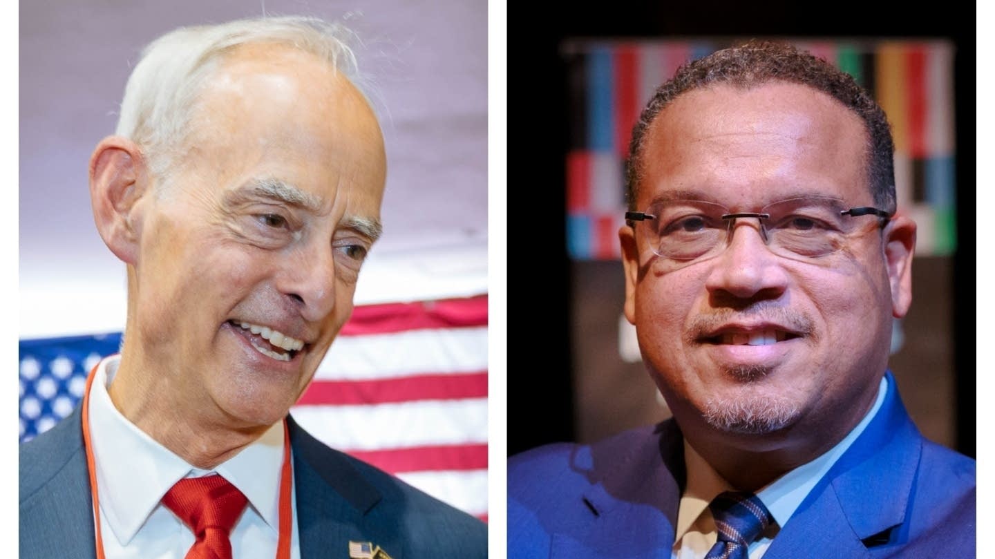 Keith Ellison and Ron Schultz focus on fraud, Trump in Minnesota attorney general race Keith Ellison and Ron Schultz focus on fraud, Trump in Minnesota attorney general race