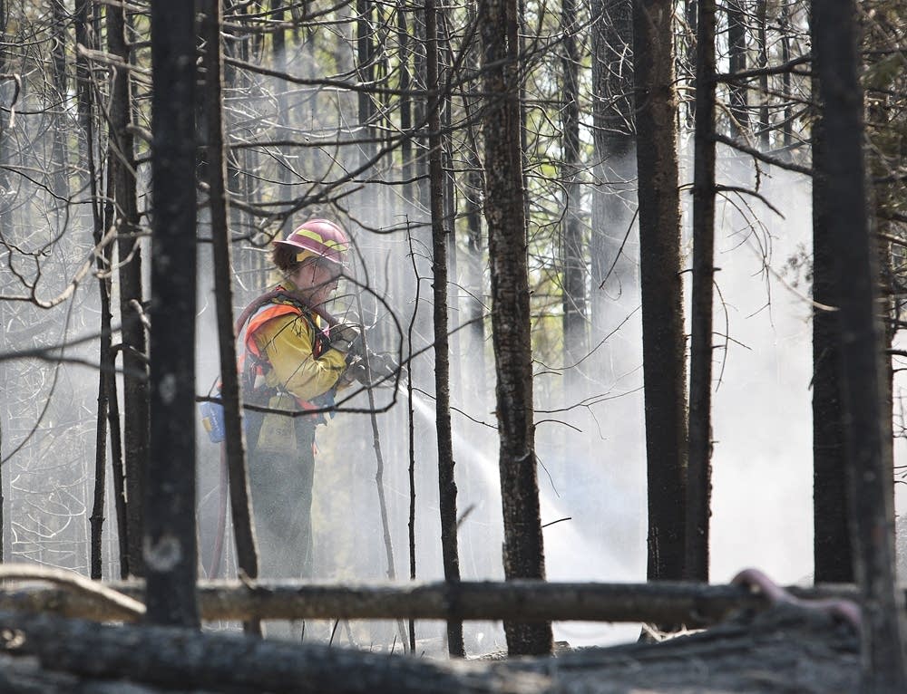 Highway 1 Fire Near Ely Contained | MPR News