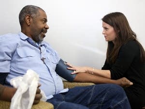 Blood pressure check