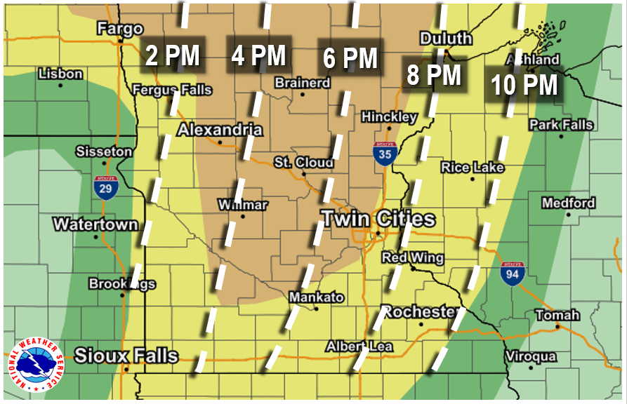 weather graphic