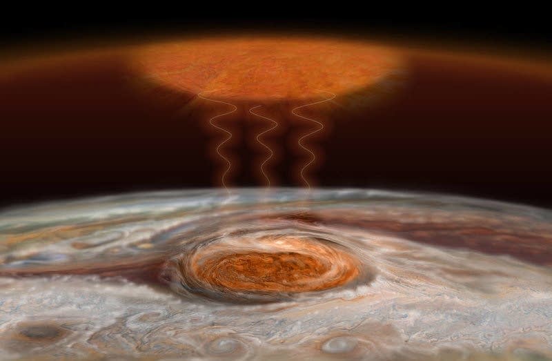 Jupiter's Great Red Spot Due For A Close-Up Jupiter's Great Red Spot Due For A Close-Up
