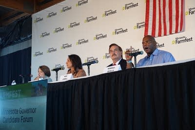 Opening tangle in Minnesota governor’s race shows contrasts between Klobuchar, 3 GOP rivals