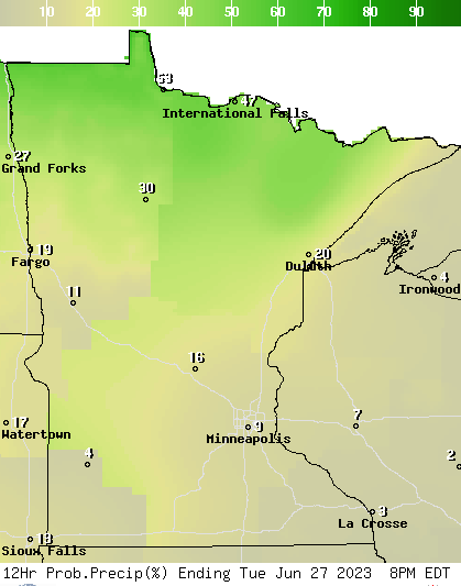 Warmer; spotty storms possible up north Tuesday, statewide by Wednesday