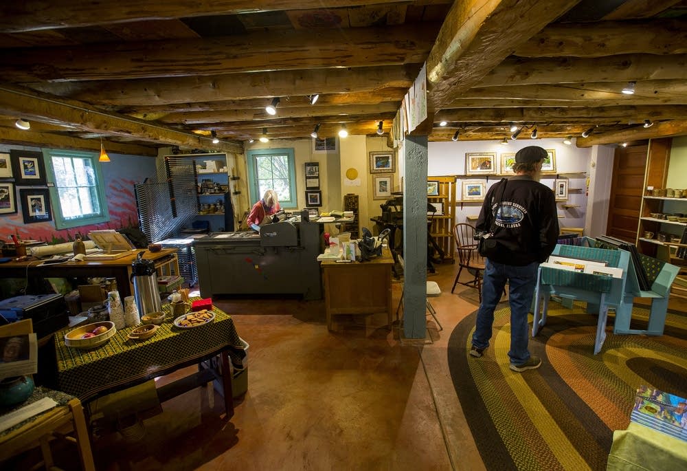 Inside Betsy Bowen's studio