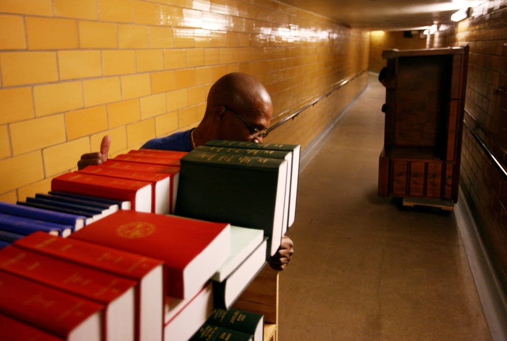 Moving office supplies