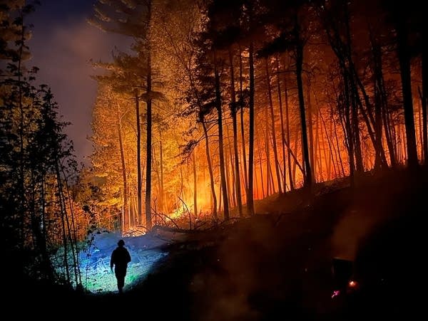  Conservation Corps members help fight fires in northeastern Minnesota 