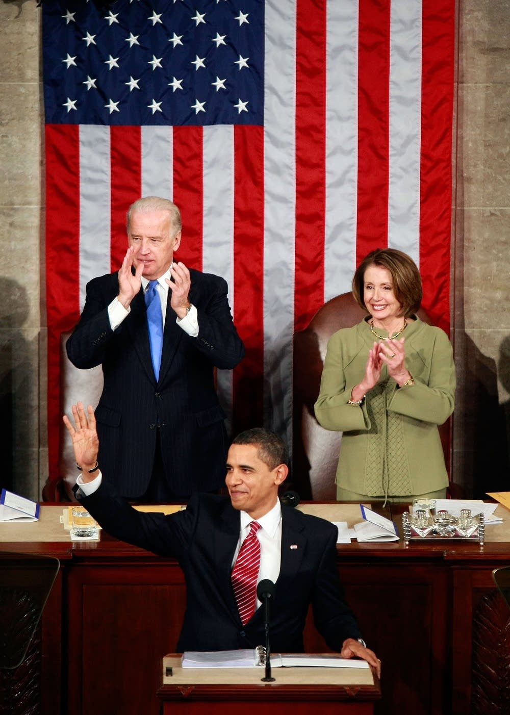 President Obama Addresses Joint Session Of Congres