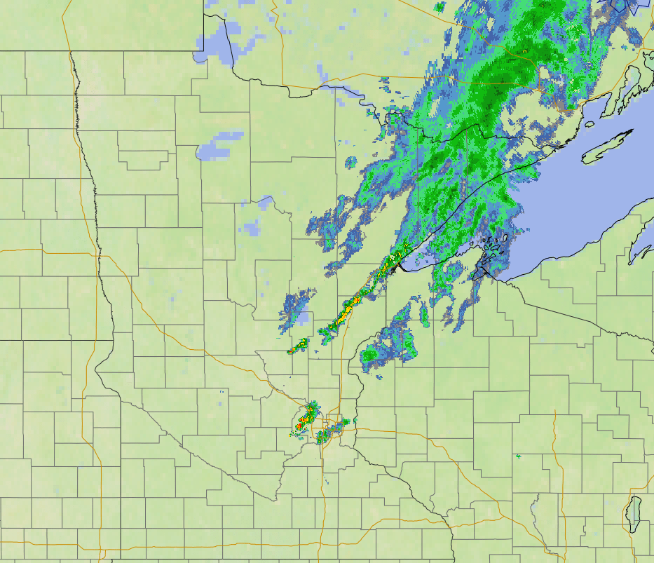 Northern Minnesota starts Wednesday off with needed rain MPR News
