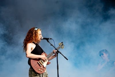 Mike Kota and band on stage