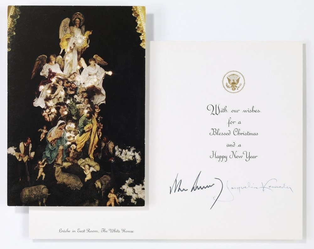 JFK Christmas card