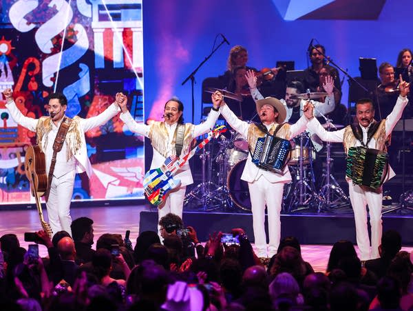 Los Tigres del Norte perform during the 39th Hispanic Heritage Awards at Orchestra Hall in Minneapolis on Thursday, September 10, 2026.