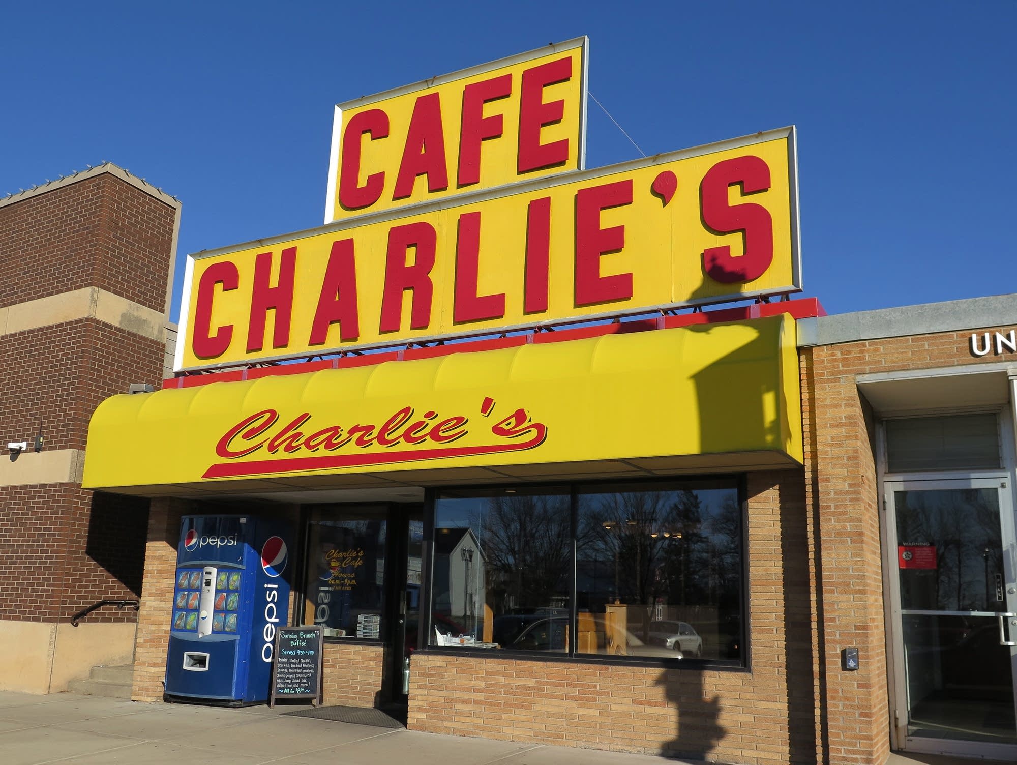 Charlie's Cafe in Freeport was the inspiration for the Chatterbox Cafe.