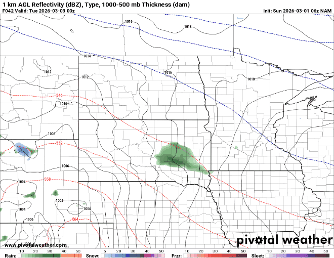 Forecast precipitation Monday 6 p.m. to Tuesday 6 a.m.