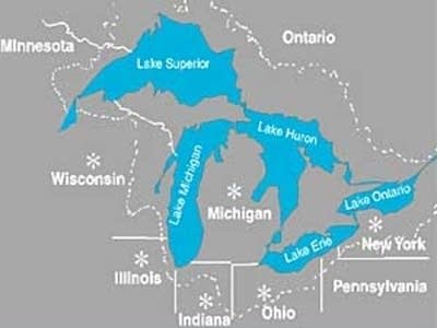 Great Lakes states