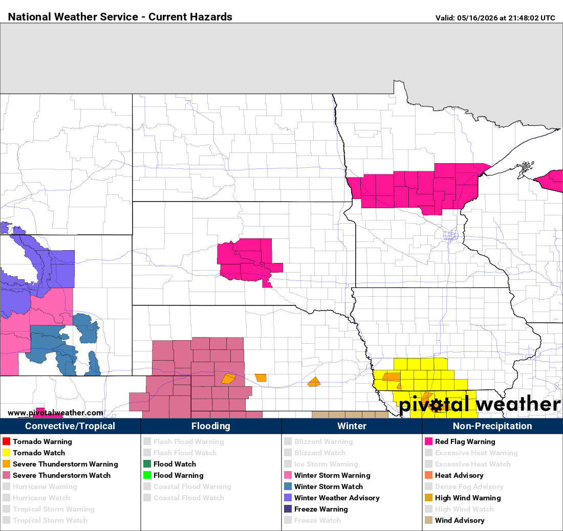 Red flag warning