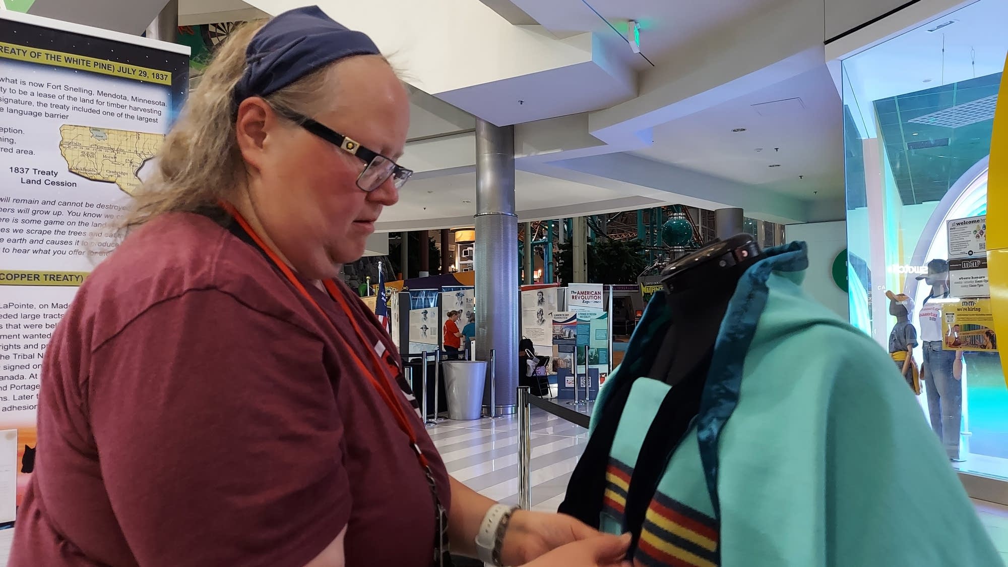 Indigenous dressmaker looks beyond America's 250th anniversary at Mall of America fashion show