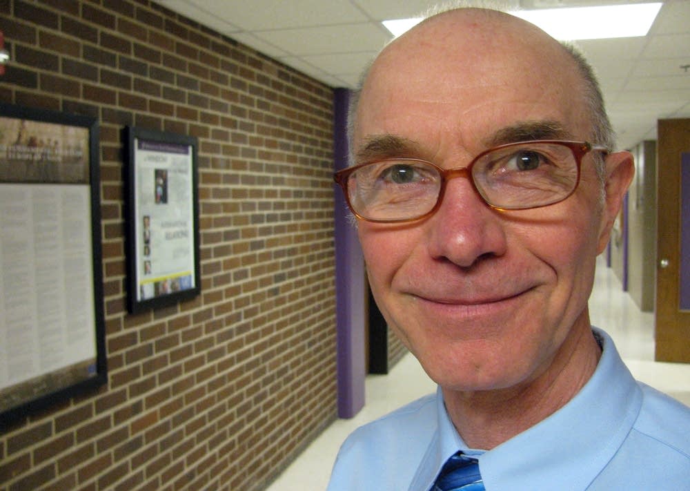 Political science professor Joe Kunkel