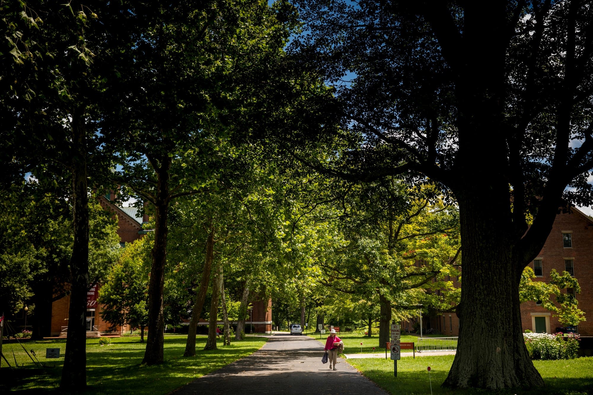 The Antioch College campus in Yellow Springs, Ohio.