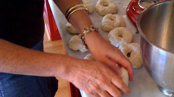 Homemade bagels are cheaper than store-bought ones. Jam and butter, just buy at the store.