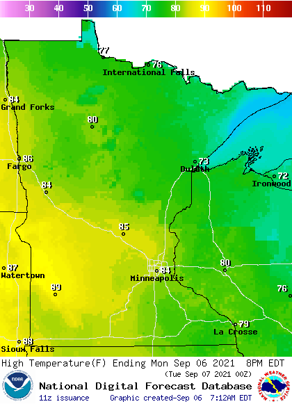 weather graphic
