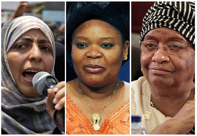 2011 Nobel Peace Prize winners